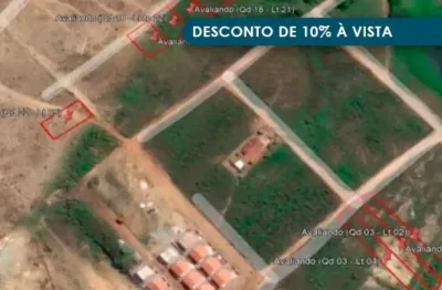 Terreno em condomínio fechado à venda na Rua Projetada 04 (Qd 03 - Lotes 02, 03 E 04 | Qd 18 - Lotes 19, 20, 21, 22 E 23 | Qd 22 - Lote 05), Loteamento Araruna, Timbaúba