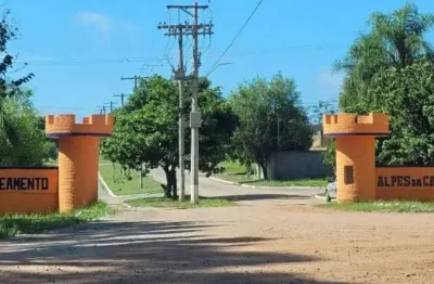 Terreno em condomínio fechado à venda na Rua Garça Branca E Canário Da Terra, Lt 40 da Q, Alpes da Castelo II, Bofete