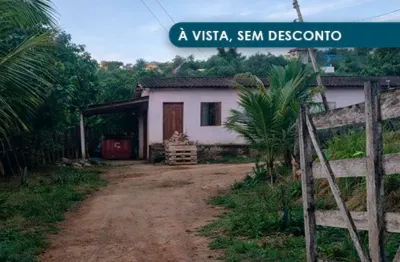 Casa em Terreno de 1.005 m² - Corte de Pedra - Presidente Tancredo Neves - BA