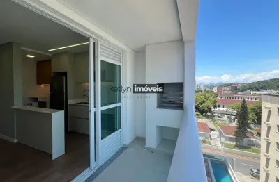 Apartamento novo no centro de joinville, semimobiliado  para alugar