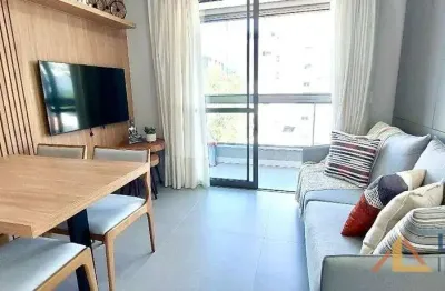 Apartamento à venda novo e mobiliado, com 2 quartos na carvoeira, florianópolis/sc.