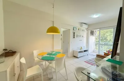 Apartamento para locação no itacorubi, 2 quartos e 1 garagem, florianópolis/sc