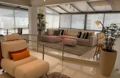 Cobertura duplex - mobiliada - terraço com piscina privativa - 2 vagas