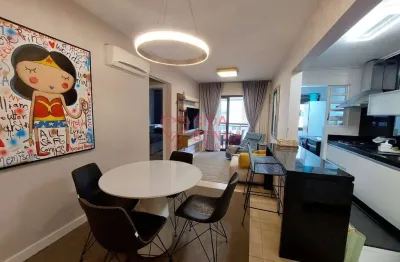 Totalmente mobiliado - desocupado - sac c/ churrasqueira -  vaga livre