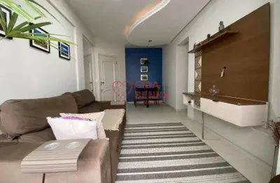 Mobiliado  - sacada integrada - ensolarado - elevador e gar. livre !