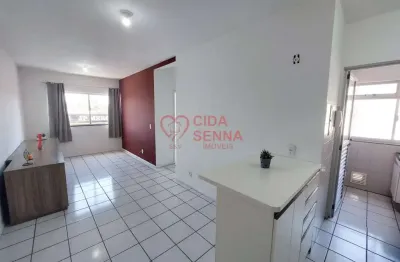 Semi mobiliado - cozinha planejada - 2 dorms - gar livre e coberta !!!