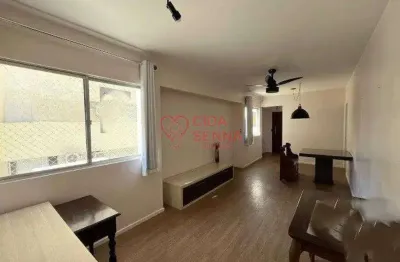 Desocupado - sacada - semi mobiliado - elevador e gar livre !!!