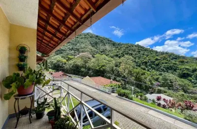 Casa com linda vista  próximo ao bairro do alto em teresópolis - rj