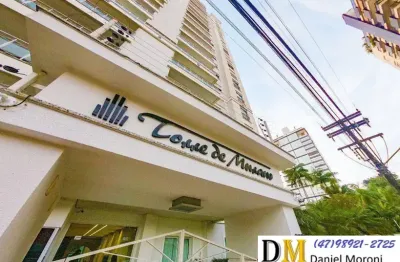 Lindo apartamento no centro, lateral da otto boehm - joinville/sc