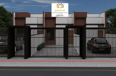 Lindo geminado térreo com 2 quartos no bairro boa vista - joinville