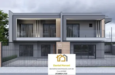 Lindo geminado de 2 suítes no bairro floresta em joinville/sc