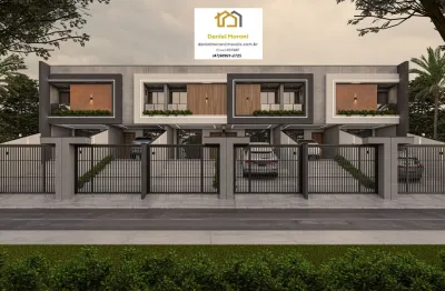 Sobrado geminado de alto padrão com 1 suíte + 2 quartos no costa e silva.