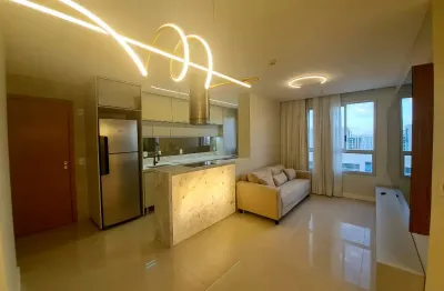 Lindo apartamento,  reformado, mobiliado, alto padrão, andar alto, vista livre, vaga coberta, lazer completo.