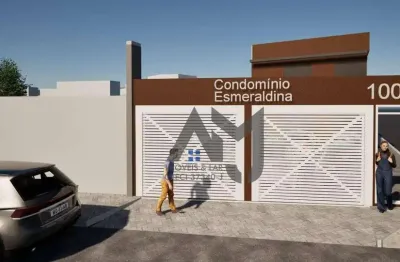 Sobrado com 2 dormitórios à venda, 61 m² *** em fase de acabamento***