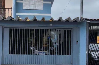 Sobrado com 3 dormitório 2 vagas  quintal nos fundos com arvores, 195 m² por r$ 535 mil - vila curuçá - são paulo/sp