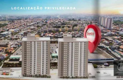 Apartamento com 2 dormitórios à venda, 50 m² por r$ 192.000,00 - jardim abatiá - sorocaba/sp