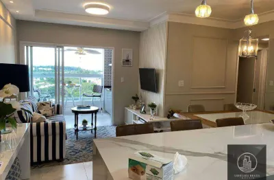 Apartamento com 2 dormitórios à venda, 73 m² por r$ 975.000,00 - condomínio residencial vancouver - sorocaba/sp