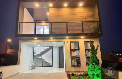 Sobrado com 3 dormitórios à venda, 148 m² por r$ 795.000,00 - horto florestal villagio - sorocaba/sp