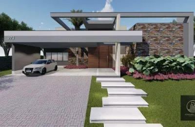 Casa com 4 dormitórios à venda, 508 m² por r$ 8.000.000,00 - condomínio residencial são josé - itu/sp