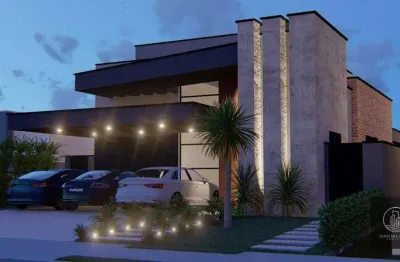 Casa com 4 dormitórios à venda, 250 m² por r$ 1.890.000,00 - alphaville nova esplanada i - votorantim/sp