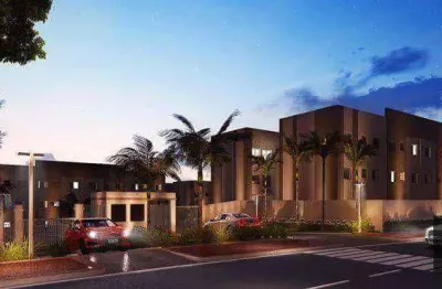 Apartamento com 2 dormitórios à venda, 51 m² por r$ 169.000 - vila santo antônio - votorantim/sp