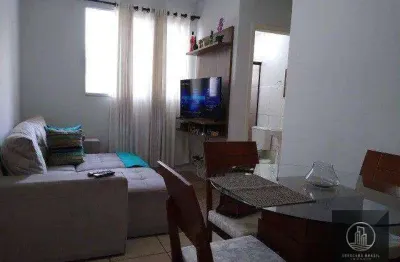 Apartamento com 2 dormitórios à venda, 49 m² por r$ 185.000 - vila jardini - sorocaba/sp