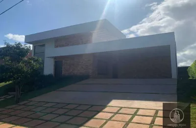Casa com 4 dormitórios à venda, 366 m² por r$ 4.000.000 - lago azul - araçoiaba da serra/sp