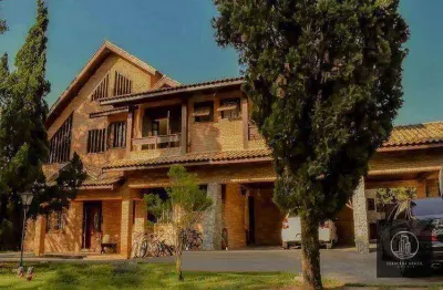 Casa com 4 dormitórios, 655 m² - venda por r$ 2.750.000 ou aluguel por r$ 13.000/mês - lago azul - araçoiaba da serra/sp