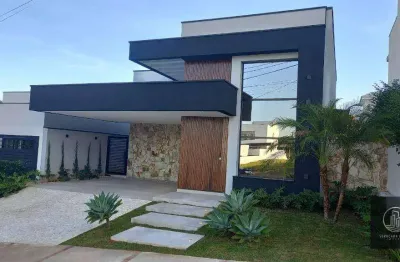 Casa com 3 dormitórios à venda, 210 m² por r$ 2.200.000 - condomínio residencial giverny - sorocaba/sp
