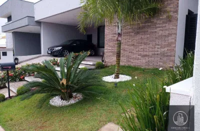 Casa com 3 dormitórios à venda, 220 m² por r$ 1.690.000,00 - condomínio chácara ondina - sorocaba/sp