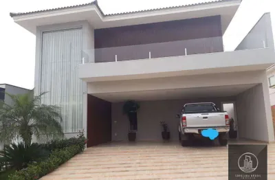 Casa com 3 dormitórios à venda, 300 m² por r$ 1.950.000 - condomínio chácara ondina - sorocaba/sp