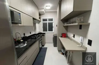 Apartamento com 2 dormitórios à venda, 50 m² por r$ 250.000 - jardim leocádia - sorocaba/sp