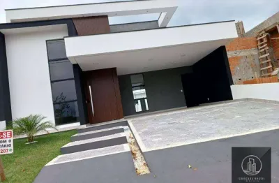 Casa com 3 dormitórios à venda, 180 m² por r$ 1.400.000,00 - condominio le france - sorocaba/sp