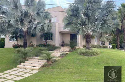 Casa com 4 dormitórios à venda, 600 m² por r$ 5.500.000 - lago azul - araçoiaba da serra/sp