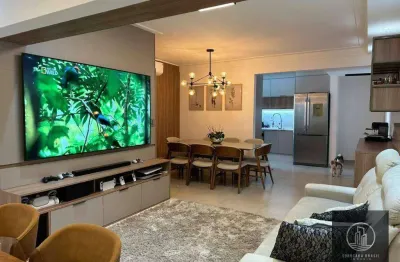 Apartamento com 3 dormitórios(sendo 1 suíte) à venda, 103 m² por r$ 1.250, - condomínio residencial vancouver - sorocaba/sp
