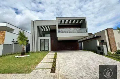 Sobrado com 3 suítes  à venda, 318 m² por r$ 2.950.000 - alphaville nova esplanada - votorantim/sp