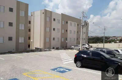 Apartamento com 2 dormitórios à venda, 43 m² por r$ 180.000 - caguaçu - sorocaba/sp