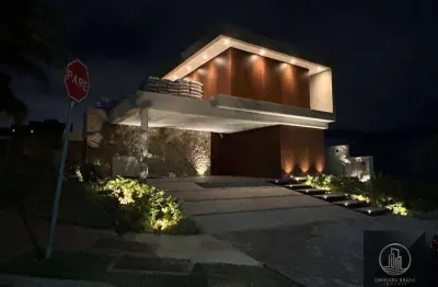 Sobrado com 4 suítes à venda, 405 m² por r$ 4.500.000 - alphaville nova esplanada iii - votorantim/sp
