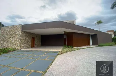 Casa com 3 suítes à venda, 400 m² por r$ 4.000.000 - condomínio lago azul - araçoiaba da serra/sp