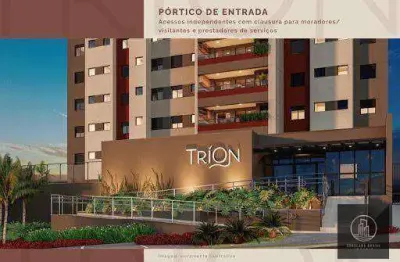 Apartamento lançamento com 2 suítes à venda, 69 m²- trion  - jardim paulistano - sorocaba/sp
