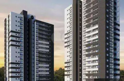 Apartamento lançamento com 2 dormitórios ( sendo 1 suíte) à venda, 60 m² - jr campolim ii - jardim são carlos - sorocaba/sp