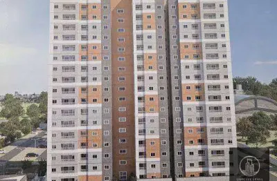 Apartamento lançamento com 2 dormitórios à venda, 43 m² - magnific residencial - jardim califórnia - sorocaba/sp