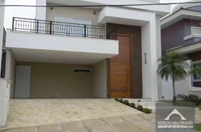 Sobrado com 4 dormitórios à venda, 331 m² por r$ 2.080.000,00 - condomínio mont blanc - sorocaba/sp