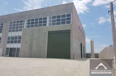 Galpão, 813 m² - venda por r$ 4.500.000,00 ou aluguel por r$ 20.000,00/mês - zona industrial - sorocaba/sp
