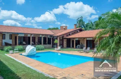 Casa com 5 dormitórios à venda, 1000 m² por r$ 5.000.000,00 - chácaras residenciais santa maria - votorantim/sp