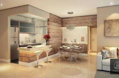 Apartamento lançamento com 2 dormitórios à venda, 62 m² -- connect planeta - sorocaba/sp