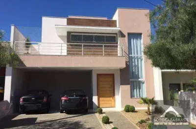 Sobrado com 3 dormitórios à venda, 260 m² por r$ 1.100.000 - condomínio ibiti royal park - sorocaba/sp