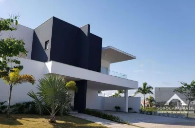 Sobrado com 5 dormitórios à venda, 300 m² por r$ 3.000.000,00 - alphaville nova esplanada iii - votorantim/sp