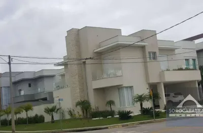 Sobrado com 4 dormitórios à venda, 396 m² por r$ 1.950.000 - condomínio ibiti royal park - sorocaba/sp, próximo ao shopping cidade