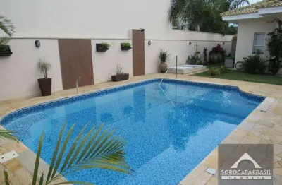 Casa com 5 dormitórios à venda, 410 m² por r$ 1.950.000 - condomínio ibiti royal park - sorocaba/sp, excelente imóvel próximo ao shopping cidade.